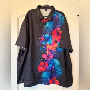 Tropical Floral Men's Shirt
